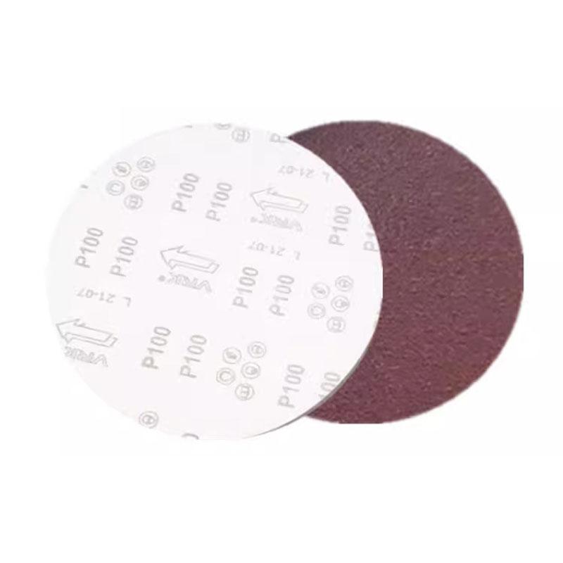 VRK VK-A53系列圆形植绒砂纸，7寸175mm100目100张 售卖规格：100片/盒