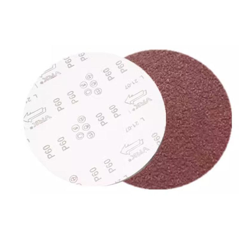 VRK VK-A53系列圆形植绒砂纸，7寸175mm60目100张 售卖规格：100片/盒