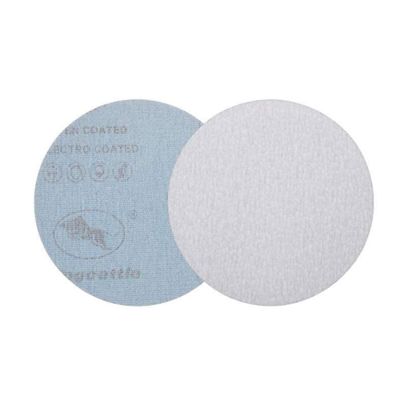 VRK VK-A52系列圓形植絨白砂紙，3寸直徑75mm80目100片 售賣規(guī)格：100片/包