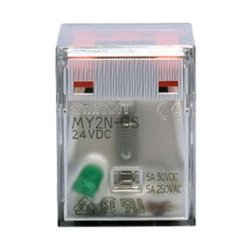 欧姆龙/OMRON 中间继电器，MY2N--GS DC24 BY OMZ/C 售卖规格：1个