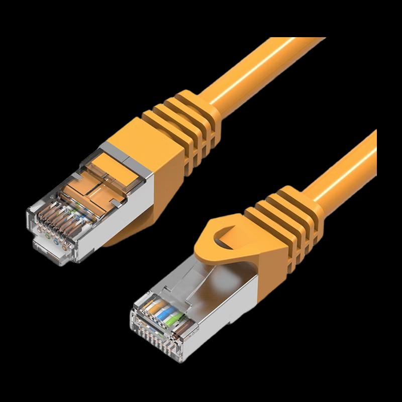 VENTION 威迅 超六類雙屏蔽跳線 3米，IBHYI黃色 售賣規(guī)格：1根