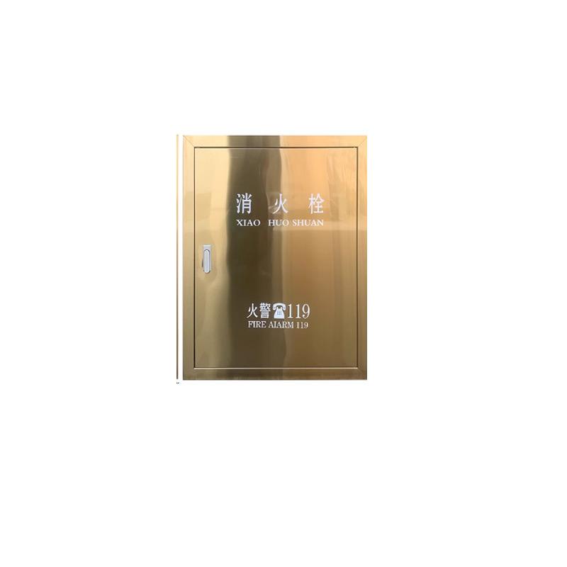 月桐 201不锈钢消火栓箱门框，黄钛金 1000*700mm 门框厚度2cm（不含箱体），YT-XCCHS7 售卖规格：1个
