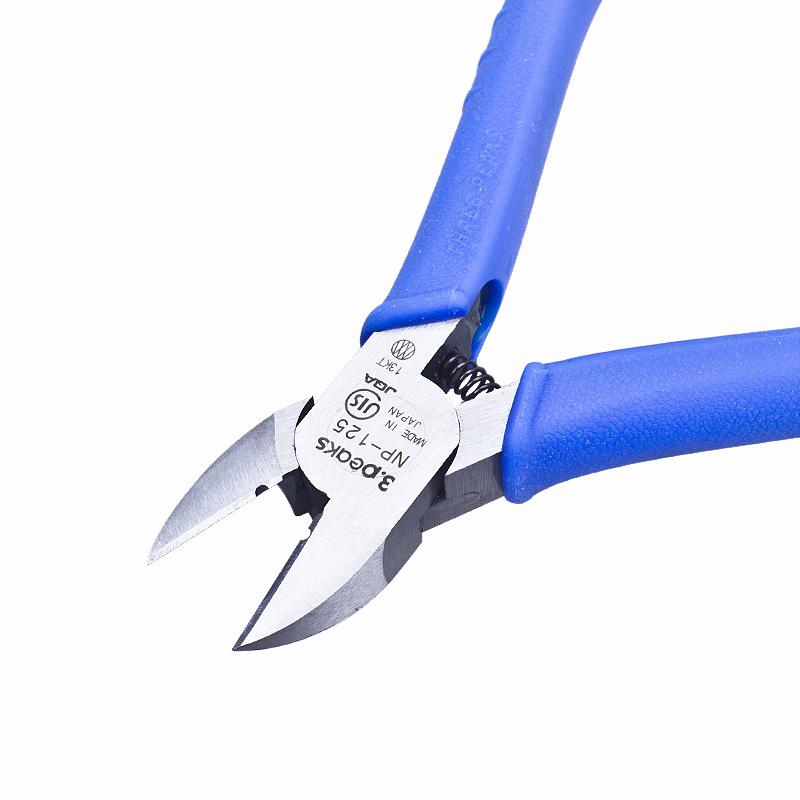 三山 (3.peaks)电工斜嘴钳 5寸125mm，NP-125ZH-S 售卖规格：1把