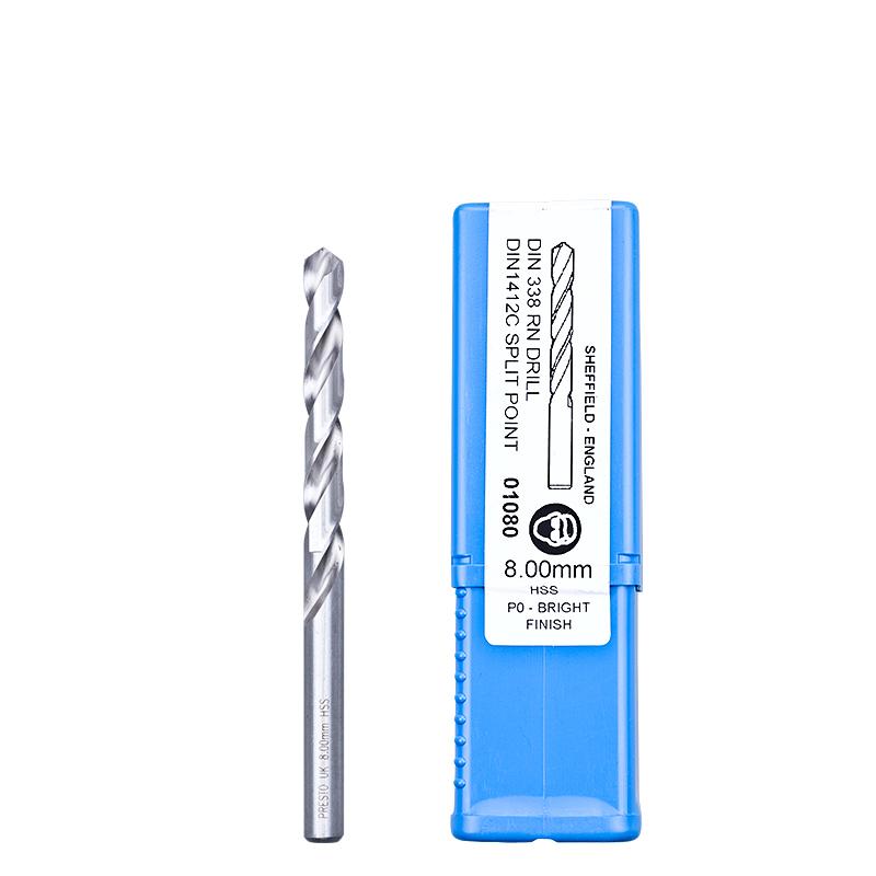 百事通 (PRESTO)高速钢直柄麻花钻7.7mm，010807.7 售卖规格：1支