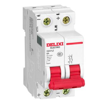 德力西/DELIXI 直流微型断路器，DZ47SZ2C32 DZ47sZ 2P 6kA Ii（C） 32A DC500V 售卖规格：1个