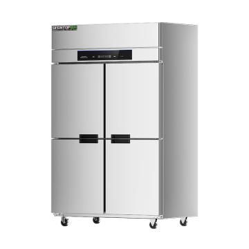 圣托/Shentop 立式四门双温冰箱，STL-GU24 ，容积900L，定频直冷 售卖规格：1台