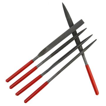 拓利亚 加长整形锉刀五件套，X0200002 180mm长（齐头扁锉、方锉、三角锉、圆锉、半圆锉） 售卖规格：1套