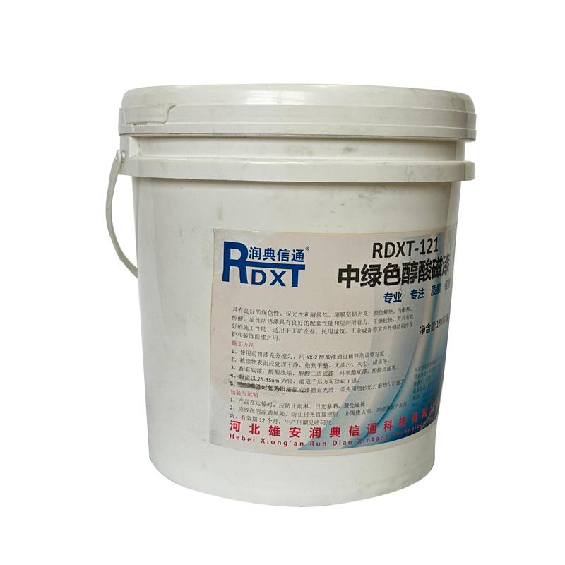 润典信通 中绿醇酸磁漆，RDXT-121 售卖规格：18千克/桶