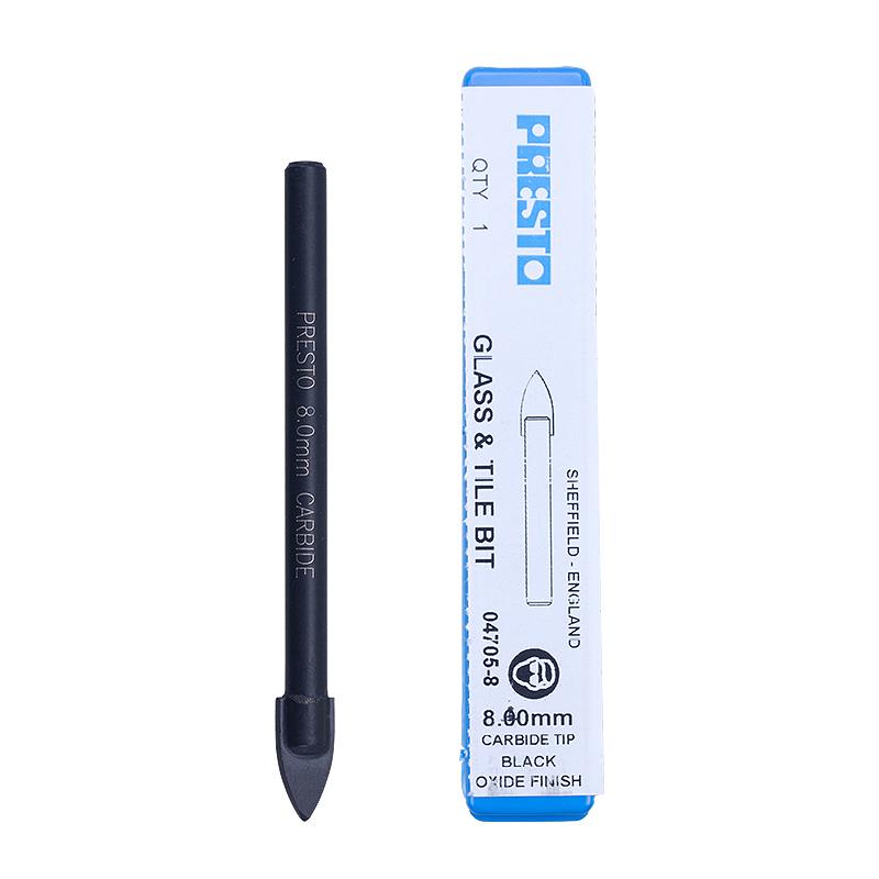 百事通 (PRESTO)三角玻璃钻头8.0mm，04705-8.0 售卖规格：1支