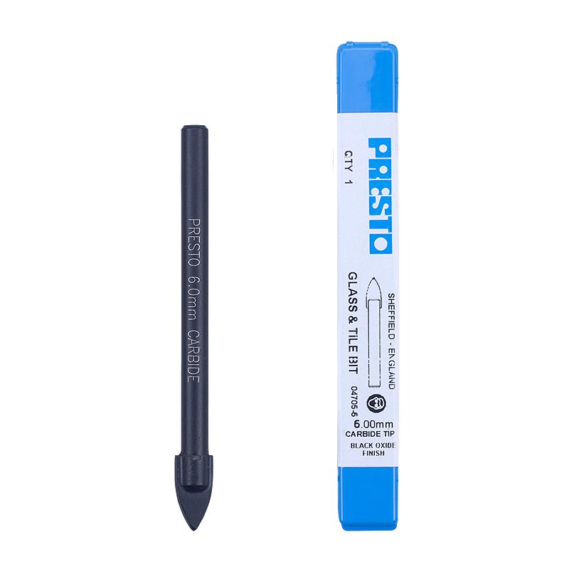 百事通 (PRESTO)三角玻璃钻头6.0mm，04705-6.0 售卖规格：1支