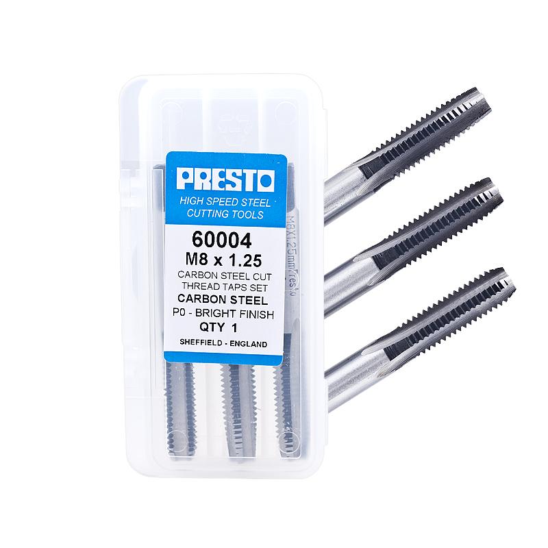 百事通 (PRESTO)碳钢手用丝锥M24X3.0 三支装，6000424.043.0 售卖规格：1套