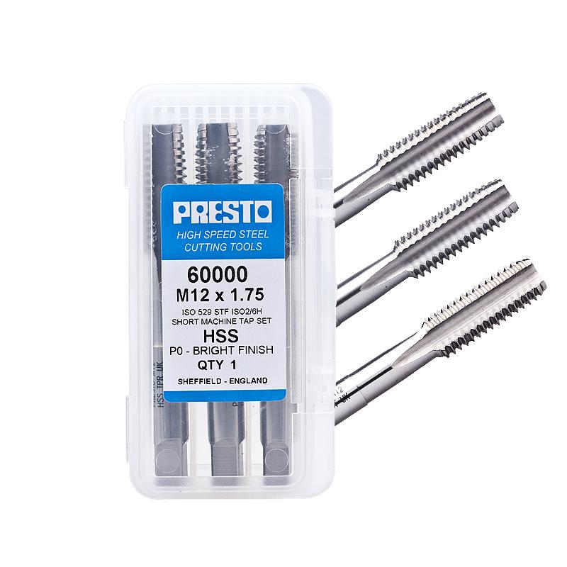百事通 (PRESTO)高速钢手用丝锥M33X3.5 三支装，6000033.043.5 售卖规格：1套