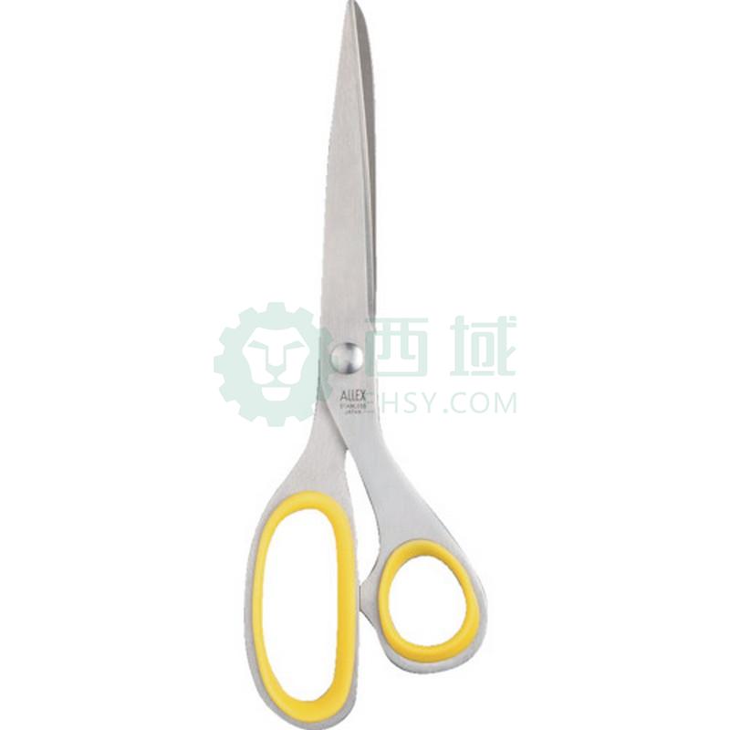 阿莱克斯/ALLEX 办公用剪刀（特大）S-200 黄色，11078Y 【海外现货】 售卖规格：1个【多少钱 规格参数 图片 采购】-西域
