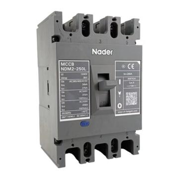 良信电器/Nader 塑壳断路器，NDM2-250M/3300 160A. 售卖规格：1只