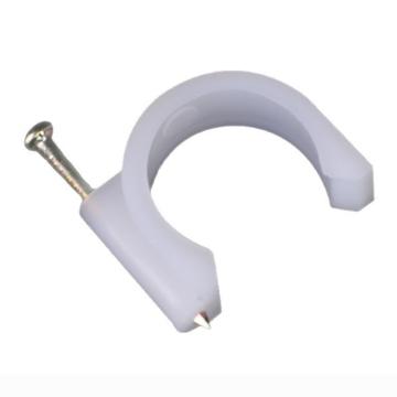 长虹塑料 圆形钢钉线卡(双钉孔)，CHR-50mm 售卖规格：50只/包