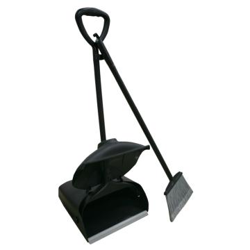 白云清洁 簸箕带扫把套装，AF01205A 黑色 防风 售卖规格：1个