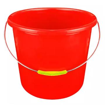 漣杰 塑料水桶，13.5L 紅色 售賣規(guī)格：1個(gè)