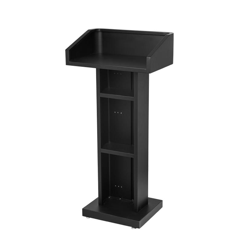 月桐 演讲台，YT-XCC0224 黑色  550*360*1151mm 售卖规格：1台