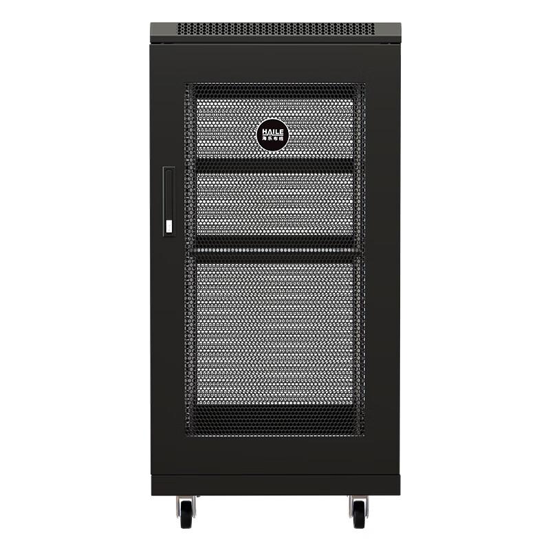 海樂 網(wǎng)絡(luò)機(jī)柜18U，A1-6618 19英寸標(biāo)準(zhǔn) 寬*深（600*600mm）1米，網(wǎng)孔門 售賣規(guī)格：1臺(tái)