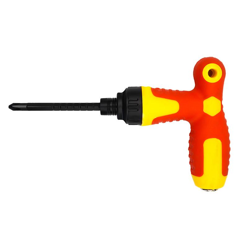 保拉 T型棘轮两用螺丝批，1550 6mm 售卖规格：1把