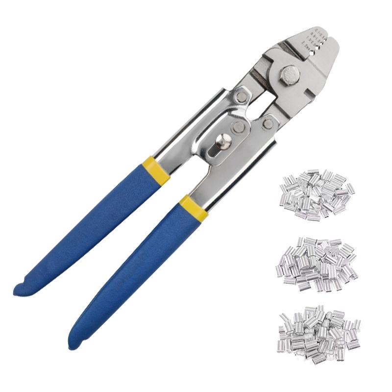 保拉 鋼索套管壓線鉗套裝，8781 0.1-2mm 售賣規(guī)格：1套