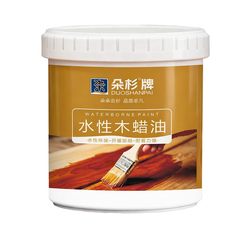 朵杉/DS 水性木蜡油，水性木蜡油，咖啡色，10kg/1桶 售卖规格：10千克/桶