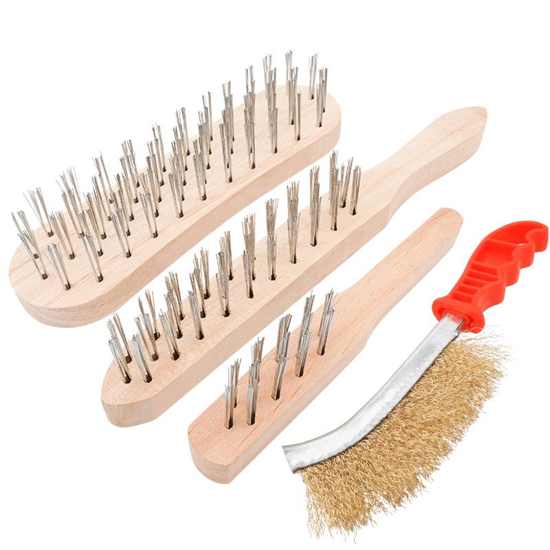 保拉 鋼絲刷4件套，5916 4件套 售賣(mài)規(guī)格：1套