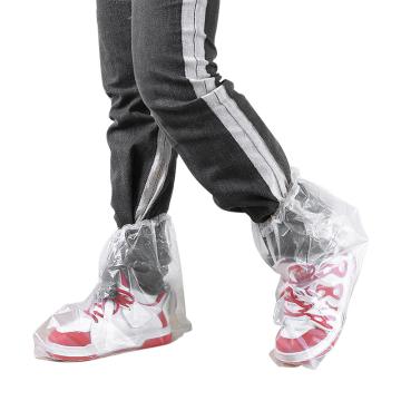 安賽瑞 短款一次性防雨鞋套，3G00633 短款藍色 10只裝 售賣規(guī)格：10只/包