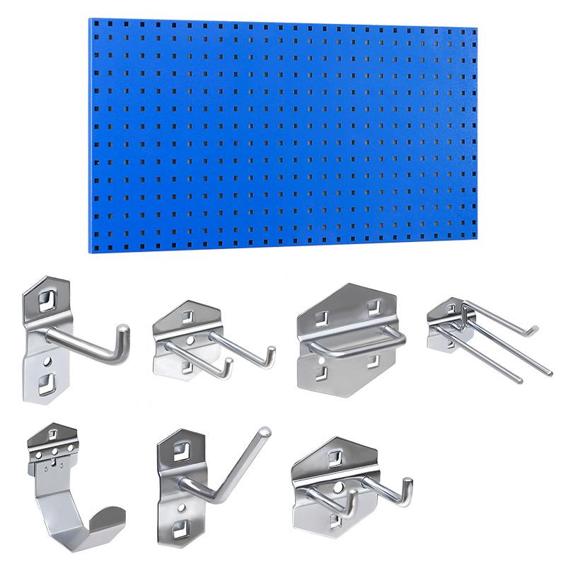 京圖尚冠 方孔掛板加掛鉤套餐，TF028 600*350*20mm藍(lán)色方孔掛板+掛鉤套餐41件 售賣規(guī)格：1個