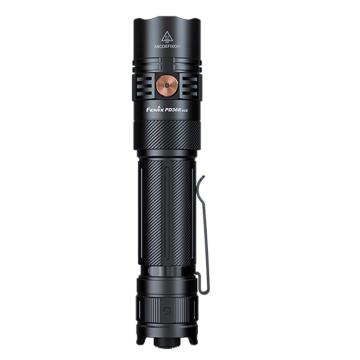 Fenix 强光手电筒，PD36R ACE 黑色，3000流明(30瓦），415米远射，尺寸146*30*26mm 售卖规格：1个