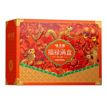味滋源 味滋源 福禄满盒锦橙坚果礼盒 1274g，1274/盒 售卖规格：1盒