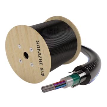 山澤 GYXTW中心管式鎧裝12芯單模室外光纜，GYXTW-121000 售賣規(guī)格：1000米/根