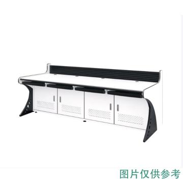中伟 控制台指挥桌控制调度台工作操作台监控台L型 ZWCZT-322，长4980mm 宽2180mm 高1000mm 售卖规格：1台