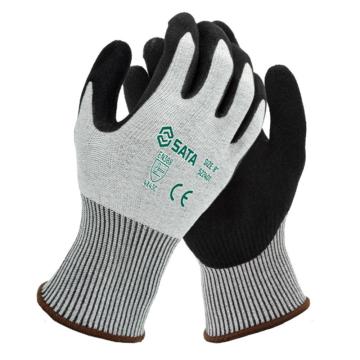 世达 丁腈双层磨砂涂掌防切割手套C级，522401-8码 售卖规格：1副