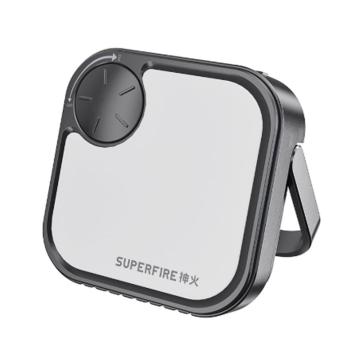 神火/SupFire 營(yíng)地?zé)?/ 地?cái)偀?，T50 黑色 10W 售賣規(guī)格：1個(gè)