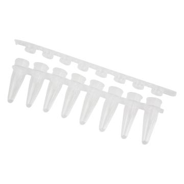 亞速旺/Asone VIOLAMO PCR管 200μl 8聯(lián)平型管蓋 1箱(40支/袋ｘ3袋)，1-1599-03 售賣規(guī)格：120支/箱