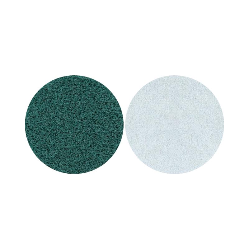 VRK VK-A65加厚植絨百潔布，綠色2寸直徑50mm【180目】 100片 售賣規(guī)格：100片/盒