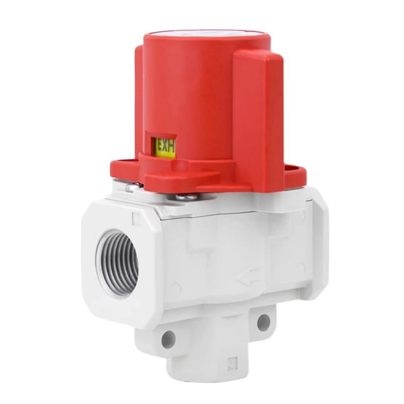 谦华智科 VHS系列气动残压释放手动调压泄气阀，VHS40-04A 进出气孔内丝1/2"-排气孔内丝1/2" 售卖规格：1个