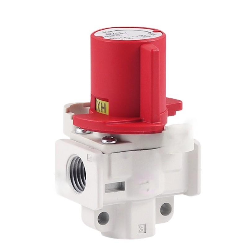 谦华智科 VHS系列气动残压释放手动调压泄气阀，VHS20-02A 进出气孔内丝1/4"-排气孔内丝1/4" 售卖规格：1个