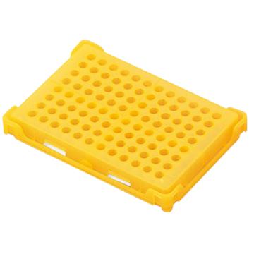 亞速旺/Asone PCR支架T328-96 橙色 1盒(主體·蓋子20個)，1-4309-04 售賣規(guī)格：20個/盒