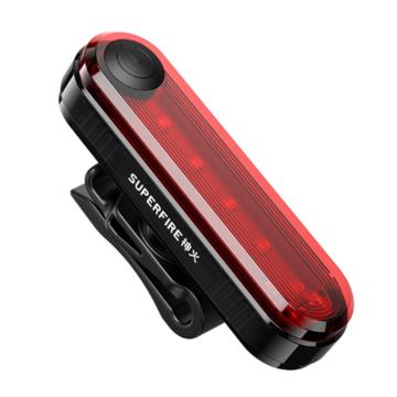 神火/SupFire 自行車尾燈，BTL01 1W IP44 售賣規(guī)格：1個