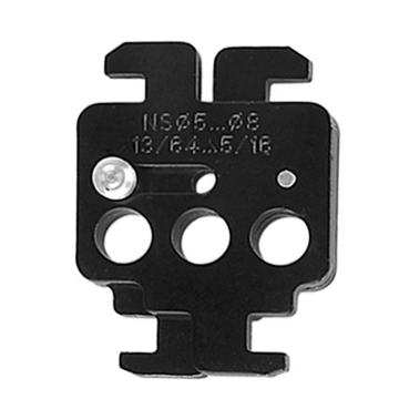 安赛瑞 双头断路器卡锁，520140 冷轧钢板 37x32mmxΦ8mm 售卖规格：1包