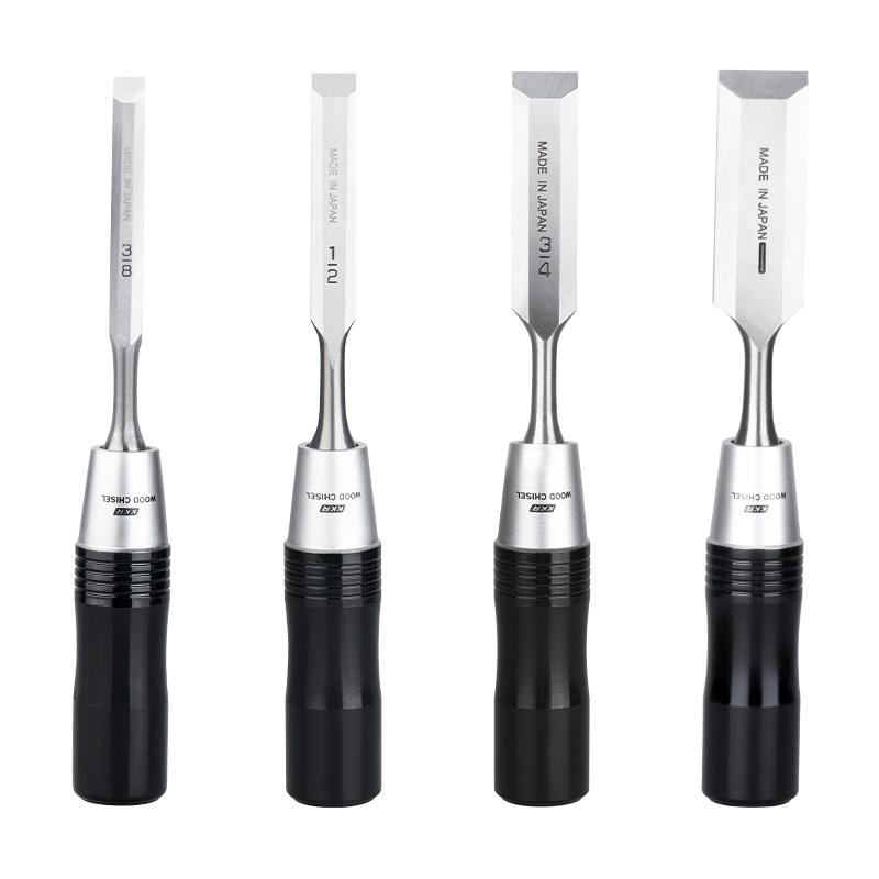 角利 木工鑿子4把組合套裝，9mm/12mm/19mm/25mm 售賣規(guī)格：4把/套