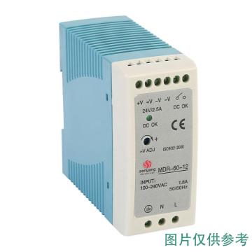 頌揚(yáng)電氣 開(kāi)關(guān)電源，MDR-60-12 售賣規(guī)格：1個(gè)