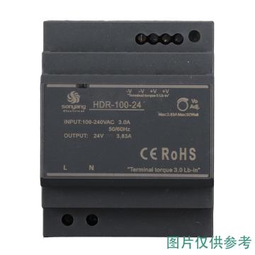 頌揚(yáng)電氣 開(kāi)關(guān)電源，HDR-100-15 售賣規(guī)格：1個(gè)