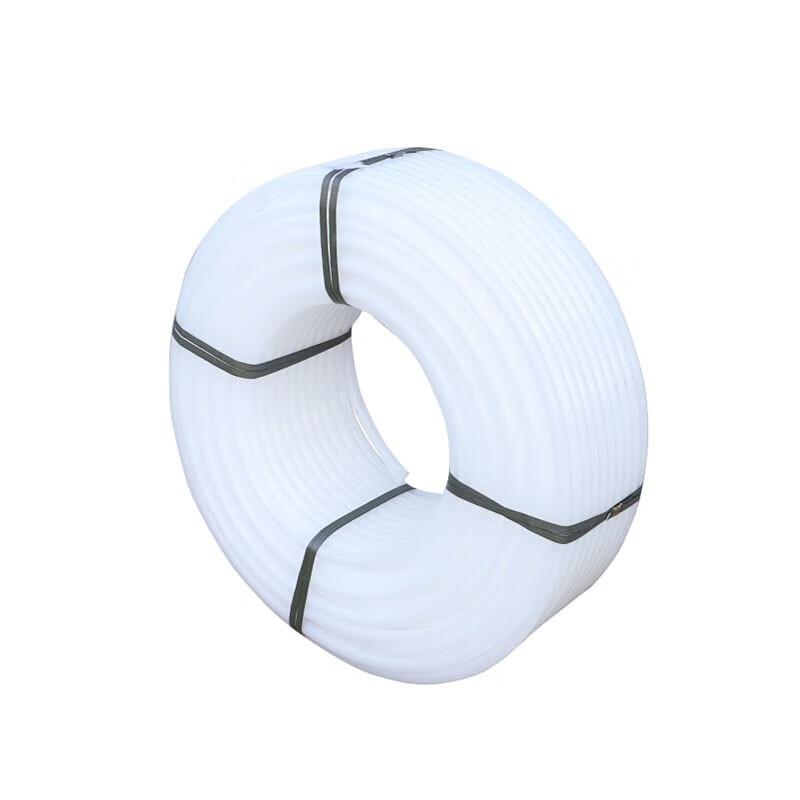 臻工品 水管 pe白塑料盘管自来水管，外径32mm*壁厚3mm 售卖规格：50米/套