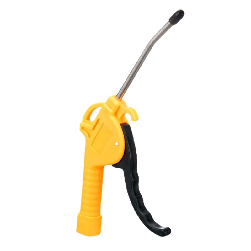 谦华智科 塑料高压吹尘吹灰喷枪，YD110 黄色短款，风嘴长约110mm 售卖规格：1个