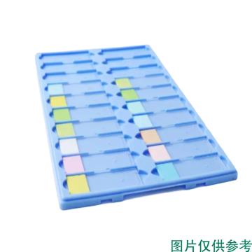 亚速旺/Asone 载玻片晾片板(带盖无隔断) 20片用白色，CC-4388-03 售卖规格：1个