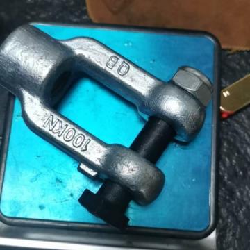 闽都 锚杆卸扣,10T 配12.9级螺栓，螺栓表面处理发黑，镀锌防松螺母，插销 表面：镀锌，M22 45#钢 售卖规格：1个