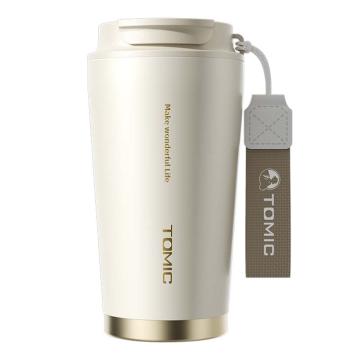 特美刻 不锈钢内胆咖啡杯（实业），TW60212U14 白色-YN500ml 售卖规格：1个